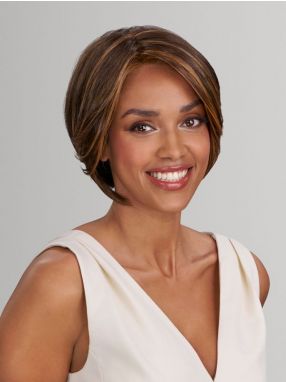 Mackenzie haarwerk uit de Professionnel collectie van Jon Renau, moderne bob met lacefront en monofilament voor een natuurlijke uitstraling