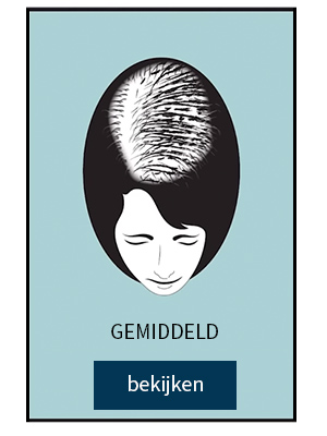 gemiddeld haaruitval gemiddeld haaruitval